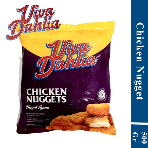 

Chicken Nugget Viva Dahlia 500 gram - Nugget Ayam
