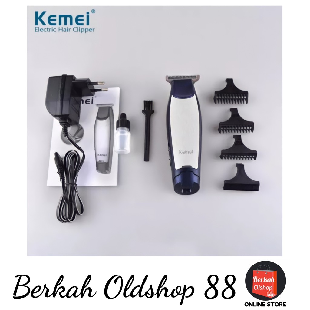 Berkah Oldshop 88 - Hair Clipper Kemei Detailer KM-5021 Alat Mesin Cukur Rambut Cordless Kemei 5021