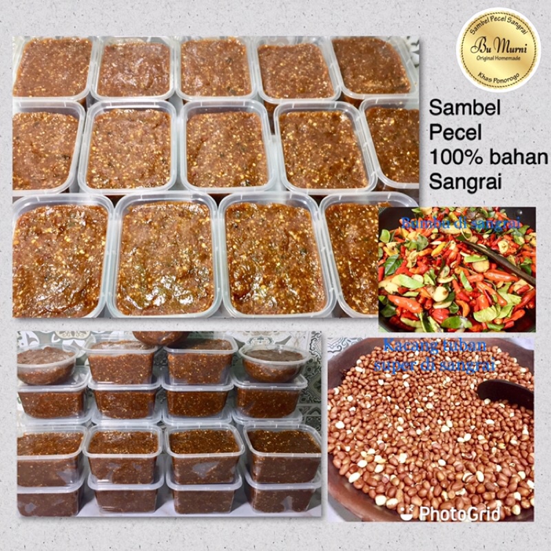 

Sambel Pecel Sangrai Bu Murni, Pedas, 1000gram