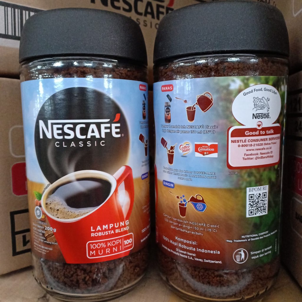 Kopi Nescafe Classic 200 gram