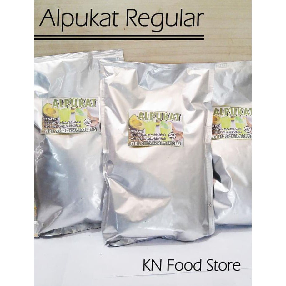 

POEDER RASA ALPUKAT - 1 KG - BUBUK MINUMAN RASA ALPUKAT - 1 KG
