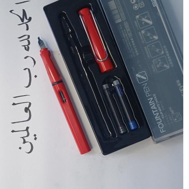 

Modern.. Bocai Fountain Pen Give Set pena kaligrafi fountainpen pulpen