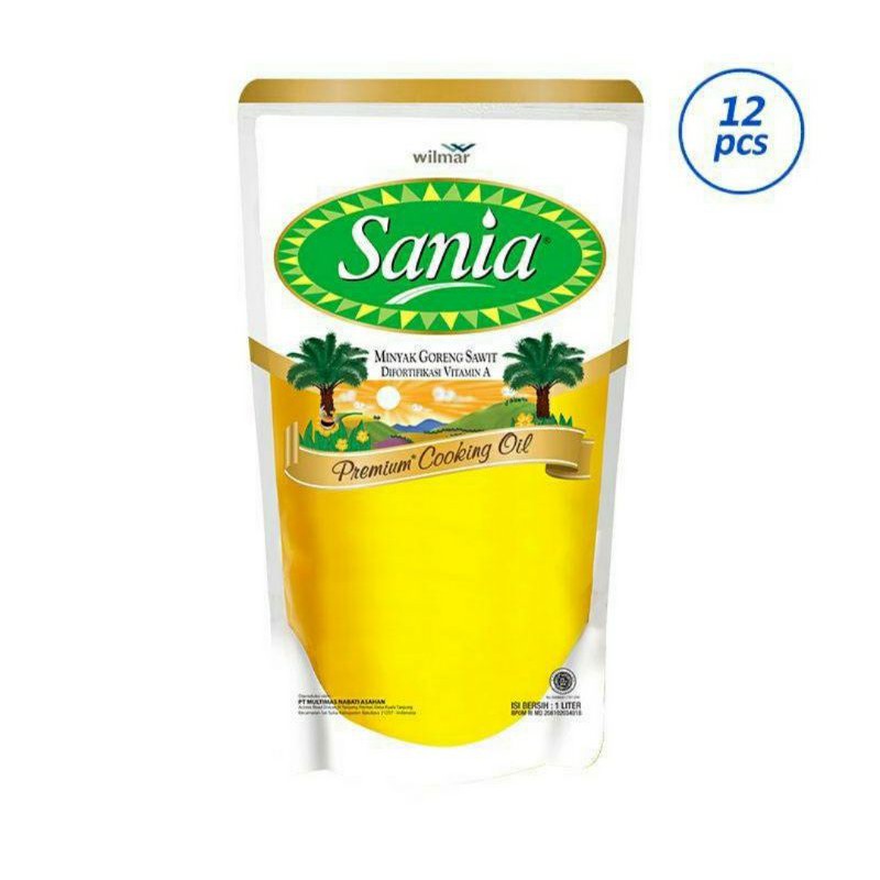 Minyak Goreng Sania 1 Liter Ecer Indonesia