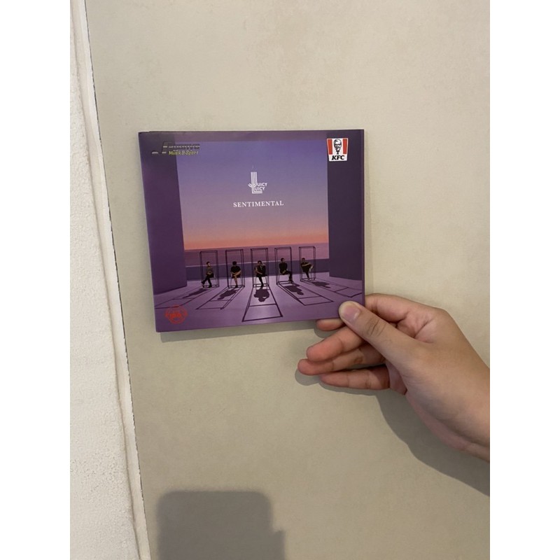 CD ALBUM SENTIMENTAL KFC JUICY LUICY