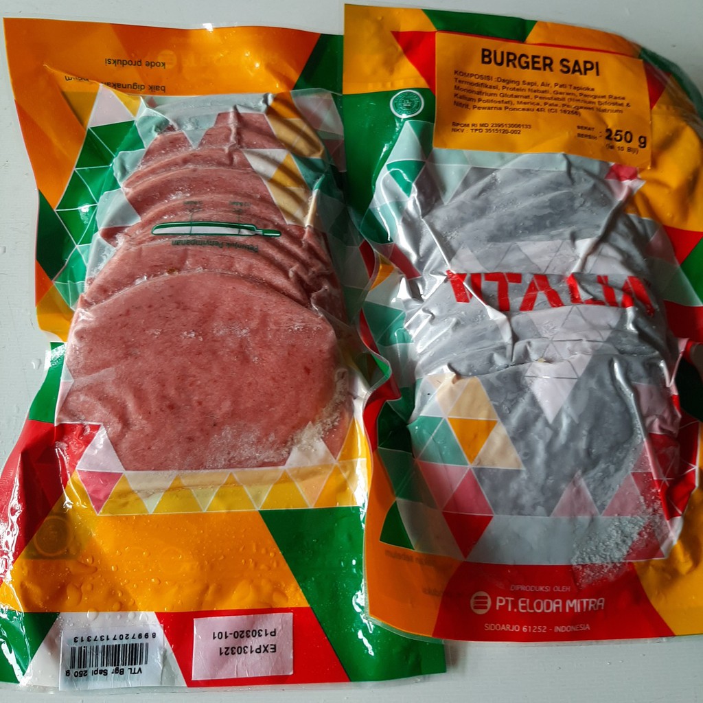 

VITALIA - Burger Sapi isi 10pc