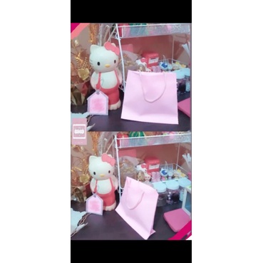 

Paper Bag Pink Paper Bag 16,5cm x 15cm kado bungkus kado