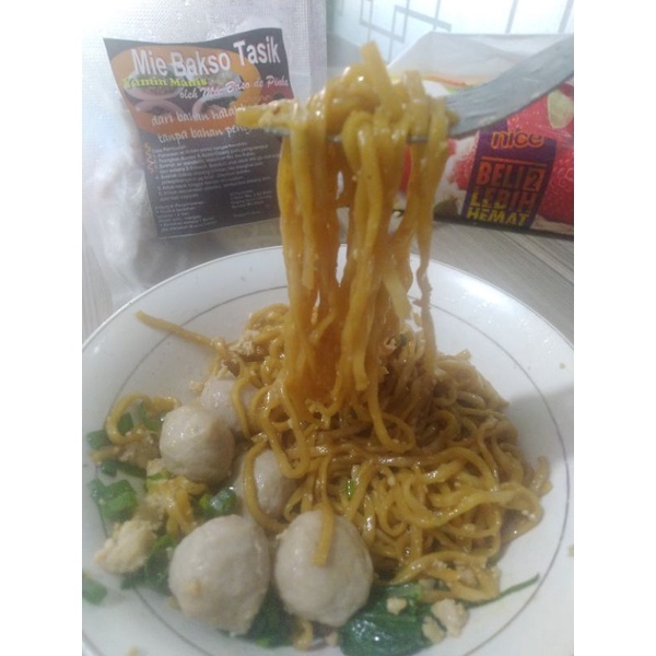 Jual Mie Bakso Pinka Frozen Khas Tasik Bakmie Baso Halal Shopee