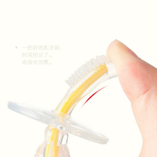 Silicone Kids Teether Training Toothbrushes Toothbrush Infant Newborn Brush Tool