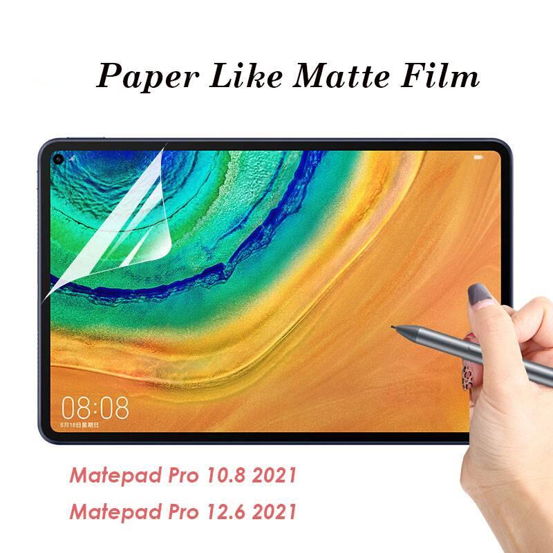 Matte Paperlike Film Screen Protector for Huawei Matepad Pro 10.8 12.6 10.4 10.1 T10S M5 Pro M6 Soft Paper Like Film Cover