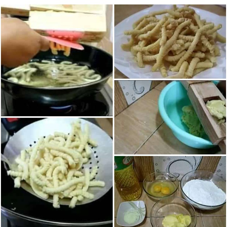 CETAKAN SERBAGUNA KUE ULAT SUTRA/AKAR KELAPA/TELUR GABUS/COD