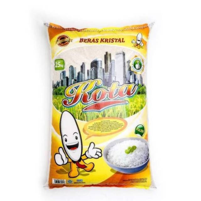 Beras Kota 5kg 10kg 25kg Indonesia