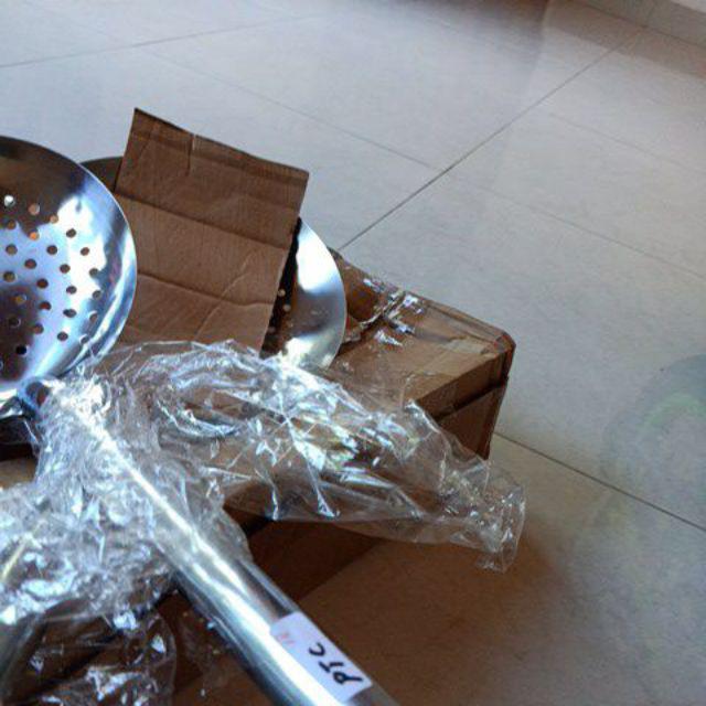 Erok Lubang / Sutil / Irus /eros Lubang Stainless Steel 16,18,20cm