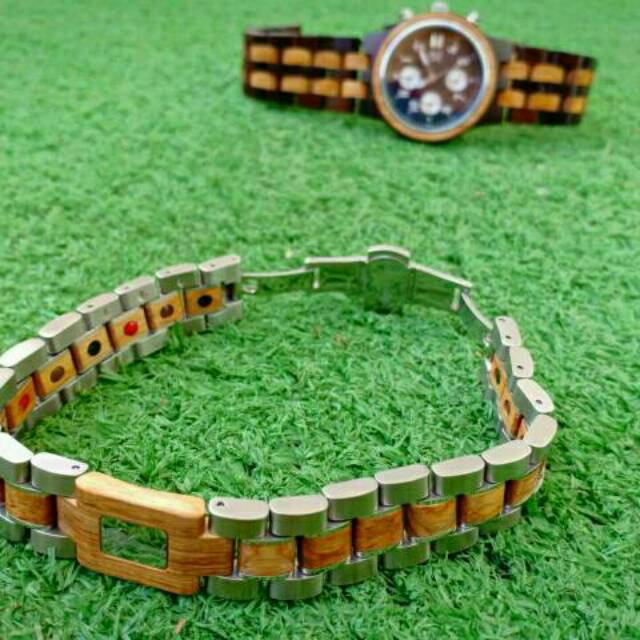 GELANG KESEHATAN RECHARGE ENERGY //GWOODS BRACELET ORIGINAL //UNIK DAN MEWAH BAHAN KAYU &TOURMALINE