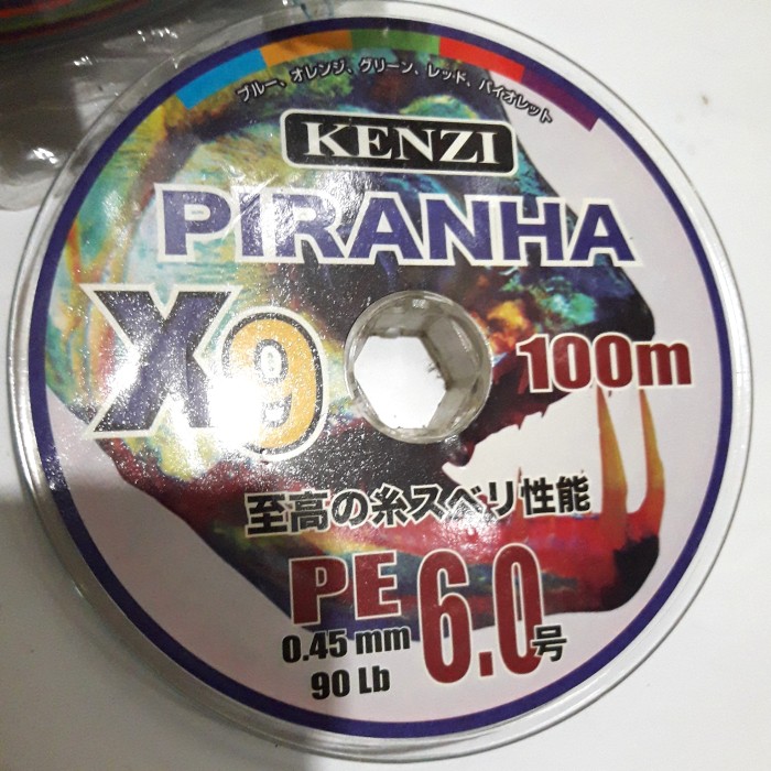 benang pe 6 piranha x9
