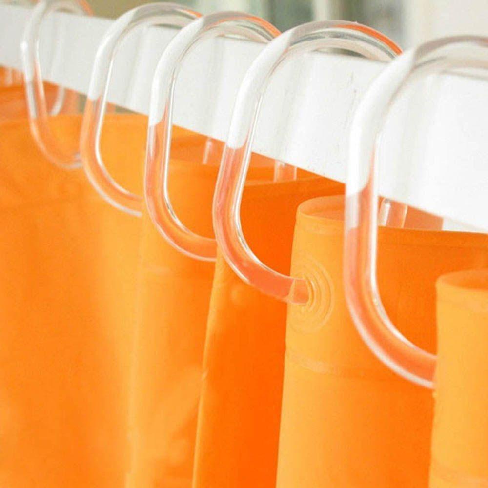 [Elegan] Hooks Rings NEW Hot Sale Tirai Liner Hook Kamar Mandi Rings Liner Plastik