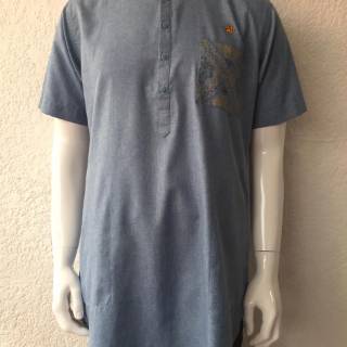 KURTA SAKU BATIK BAJU MUSLIM KOKO PRIA BY HISYAM Shopee KURTA SAKU BATIK BAJU MUSLIM KOKO PRIA BY HISYAM Shopee