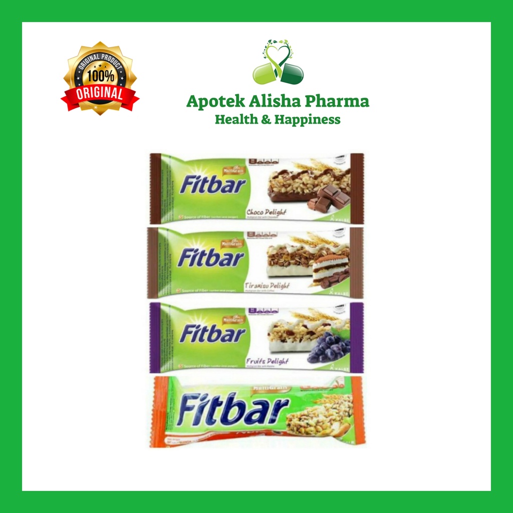 FITBAR MULTIGRAIN 22gr - Snack Sehat Sumber Serat &amp; Rendah Kalori