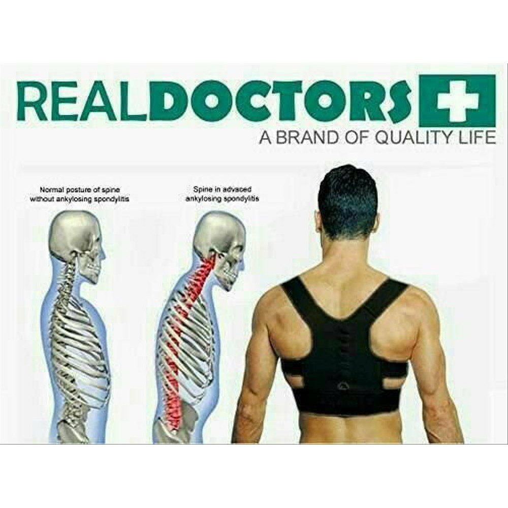 Alat Penegak Punggung Posture Support Brace Real Doctors