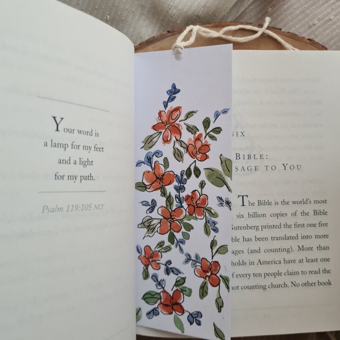 

Murah Bookmark Selipan Buku Handmade Watercolor Bergaransi