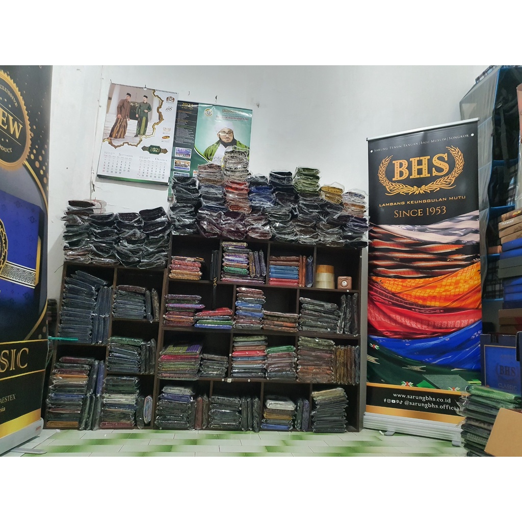 SARUNG BHS EXCELLENT GOLD, SILVER DAN BRONZE SONGKET SERIES