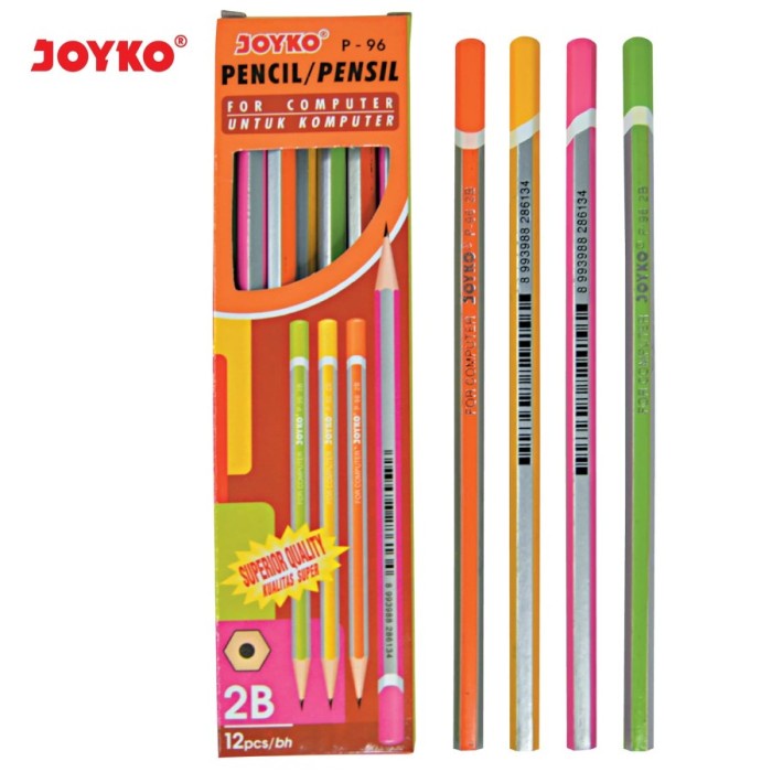 

PENSIL JOYKO P-96 2B PER PACK