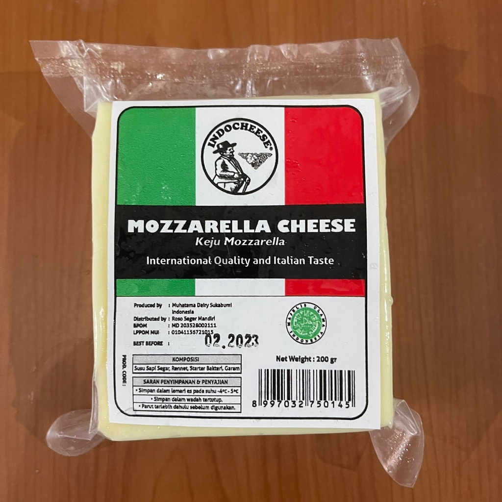 Arisha Keju Mozzarella Cheese - Cheese 200gr