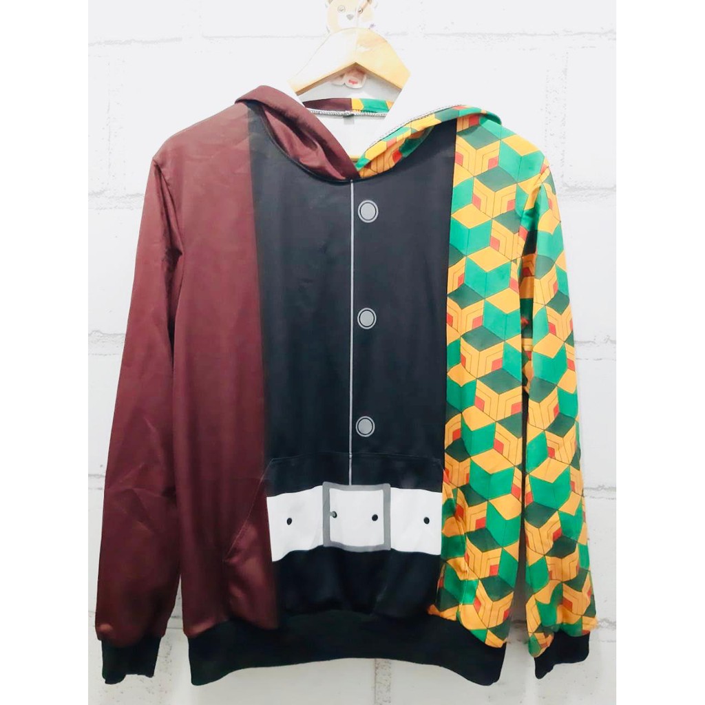 Sweater Kang Santuy Tomioka Giyu Haori Cosplay Kimetsu no Yaiba