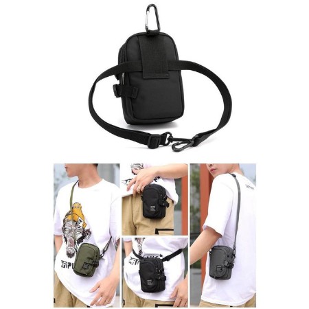 Tas Selempang Hp Multifungsi Slingbag Tas Pria Pinggang Suoyate 130