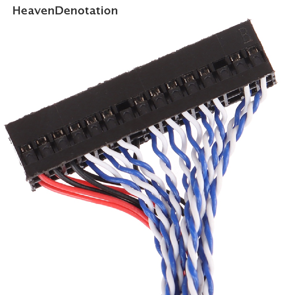 (Heavendenotation) Lvds Kabel Fix-30P-S8 Fix 30pins S8 8bit 1ch 8bit Untuk Panel Display Lcd Led