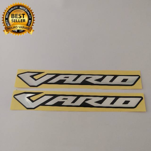 emblem sticker timbul 3D logo HONDA VARIO 125 150 isi dua 20152009