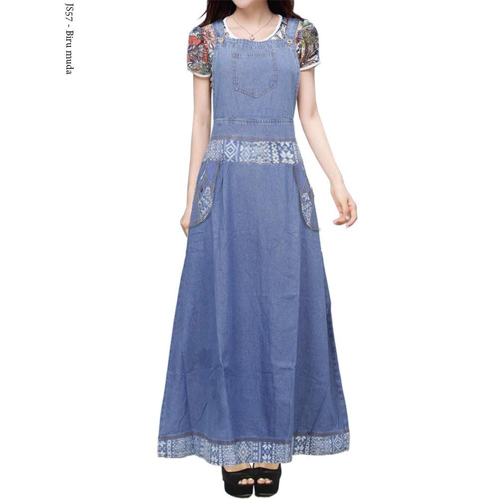 Populer gamis overall remaja/gamis kodok remaja Keren