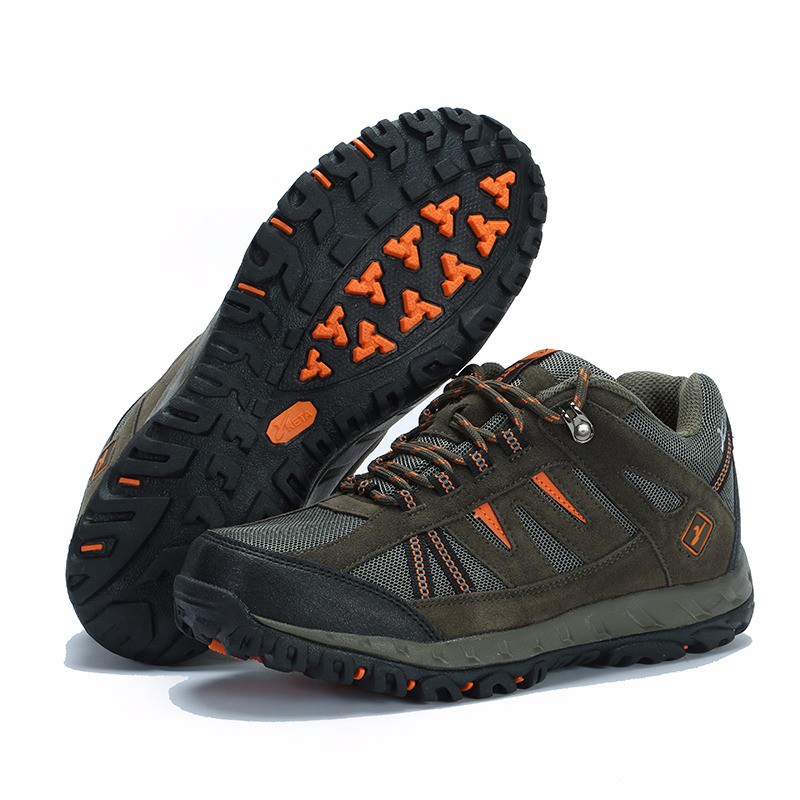 Sepatu Gunung KETA / SNTA 427 Green Orange - Hiking - Outdoor F-16