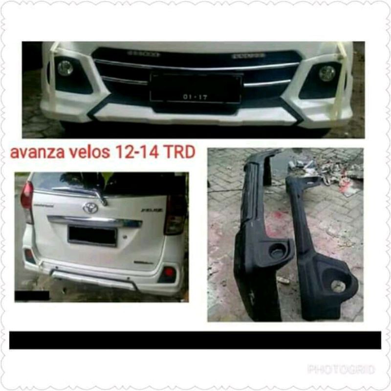 Bodykit Avanza Xenia veloz 2014 plastik ABS