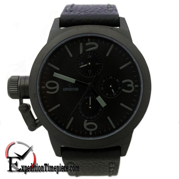 Jam Tangan Expedition E 6339 B Black Grey