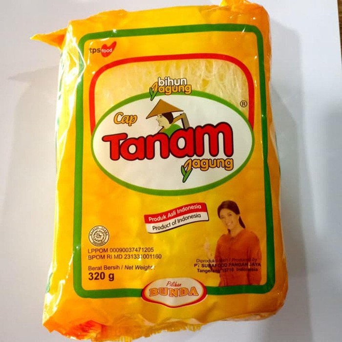 Bihun Jagung Cap Tanam Jagung Kemasan 160gram