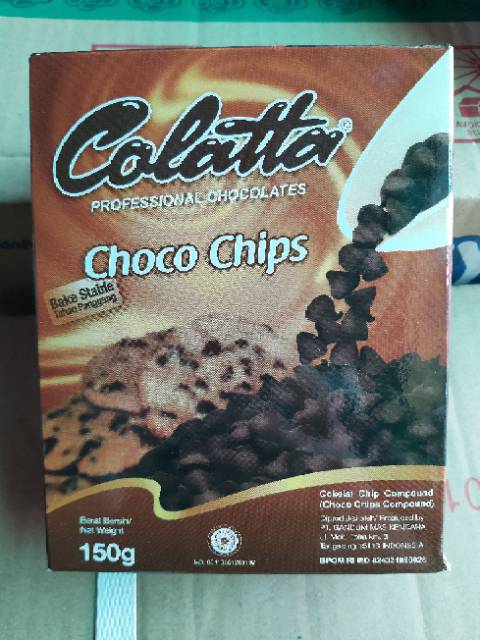 COLATTA Choco Chips 150gr | coklat chips |choco chip