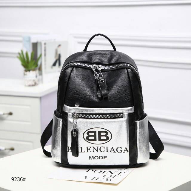 BEST SELLER TAS WANITA TAS RANSEL BALENCIAGA HYPE COOL STYLE BACKPACK 9236 TAS BRANDED TAS IMPORT