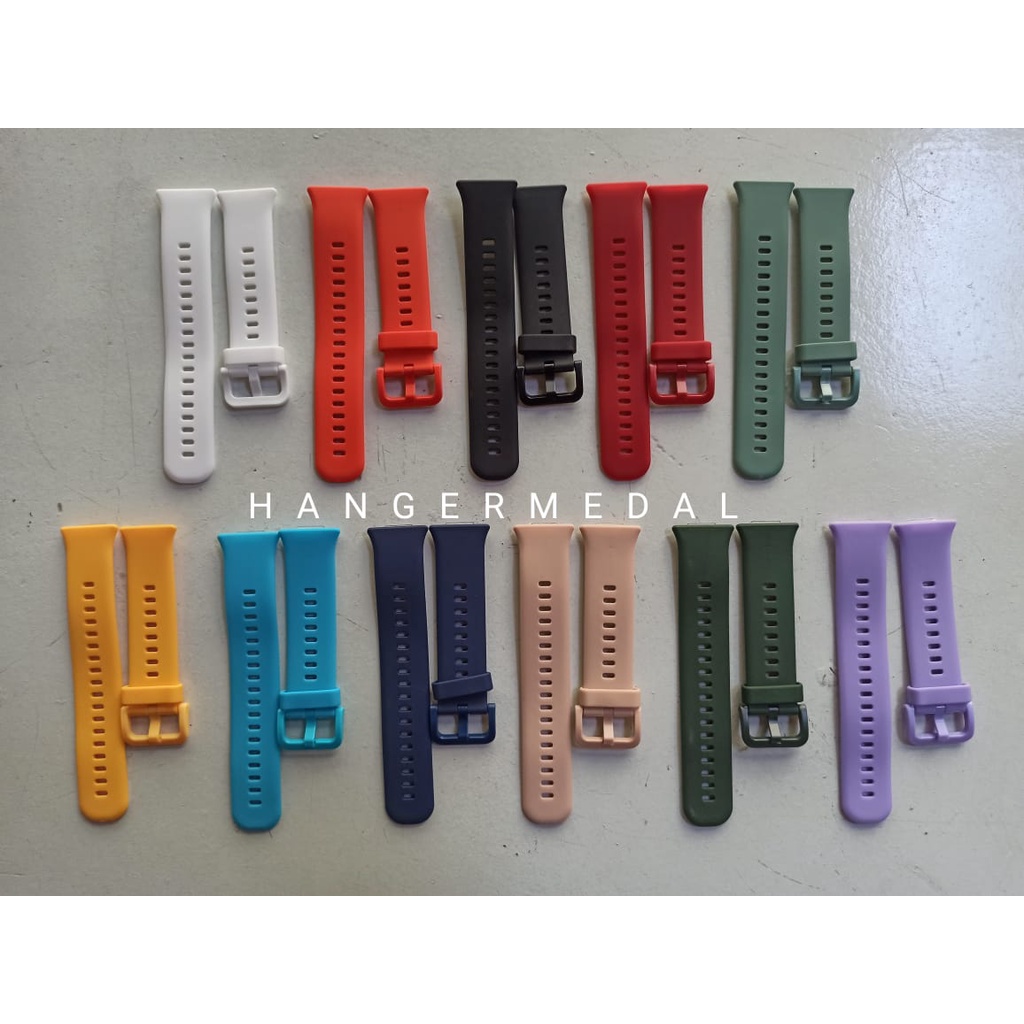 Silicone Huawei Watch Fit 2 Strap Tali Jam Rubber Karet Silikon strap