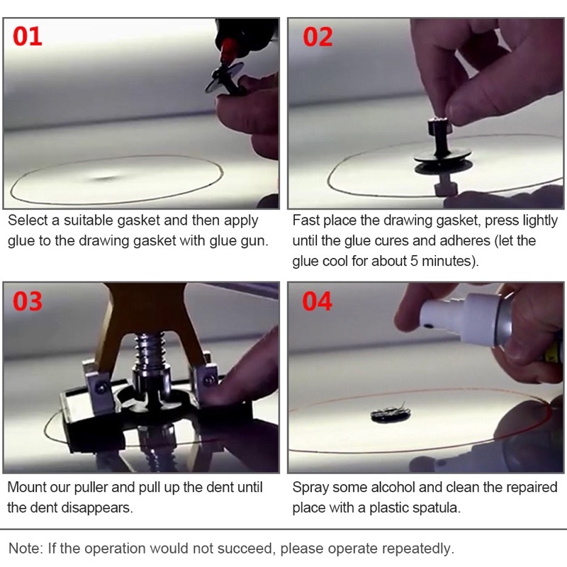 Super PDR Reparasi Penyot Mobil Paintless Car Dent Removal - Y-024