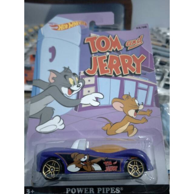 Hotwheels hot wheels power pipes tom and jerry