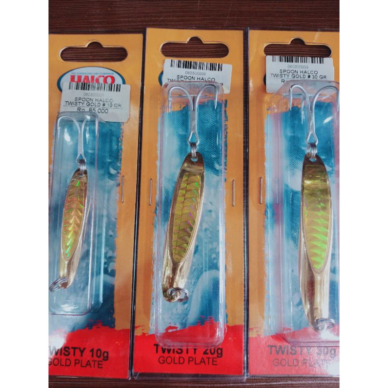 LURE HALCO / HALCO SPOON TWISTY GOLD