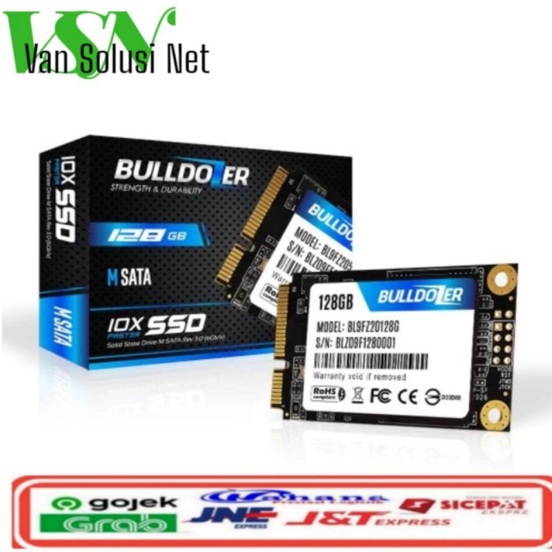 SSD MSata / M Sata 128GB BULLDOZER (FULL MSATA)
