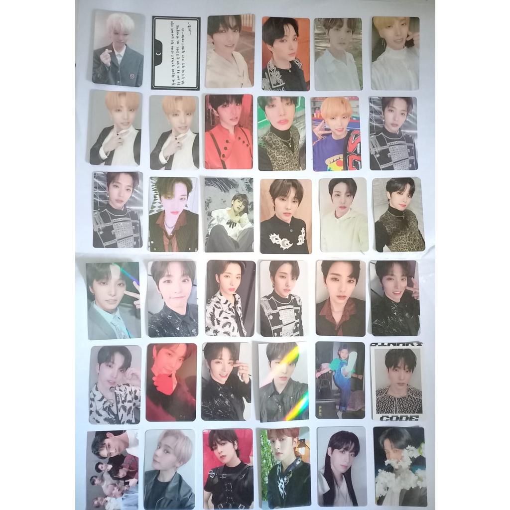 SALE PHOTOCARD SEOHO ONEUS ALBUM LIGHT US RAISE US IN ITS TIME DEVIL NO DIGGITY LIVED BINARY CODE HW