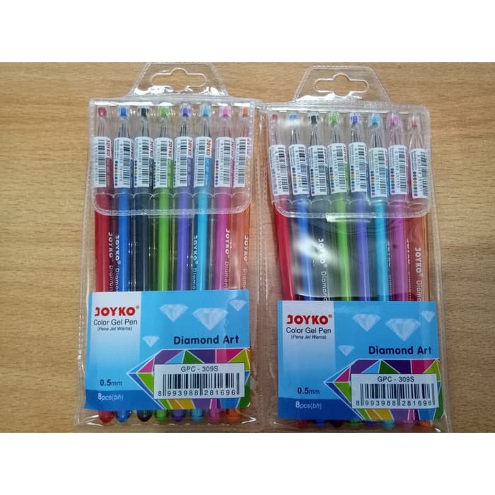 

TURUN HARGA GROSIR!!! Pulpen Gel Joyko Daimond Warna GPC-309S