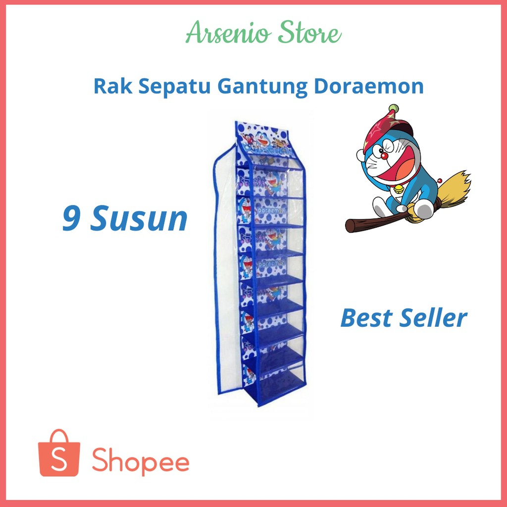 Rak Gantung Sepatu Karakter Arsenio Store