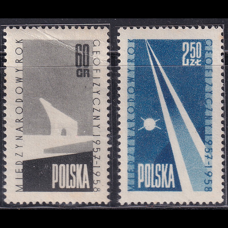 

Prangko Poland 1958 - International Geophysical Year
