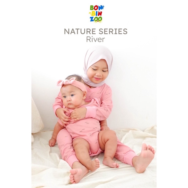 Bonbinzoo NATURE SERIES Setelan Baju Panjang Celana Panjang 0 Bulan - 3 Tahun / 0M - 3Y Baju Bayi Newborn Piyama Baby Nature Series