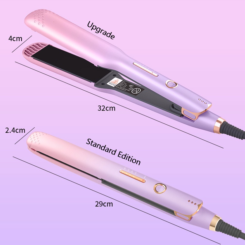 Kaikki Catokan Rambut Mengeriting/Meluruskan-Kontrol suhu cerdas Hair Straightener Catokan Rambut Infrared Ceramic