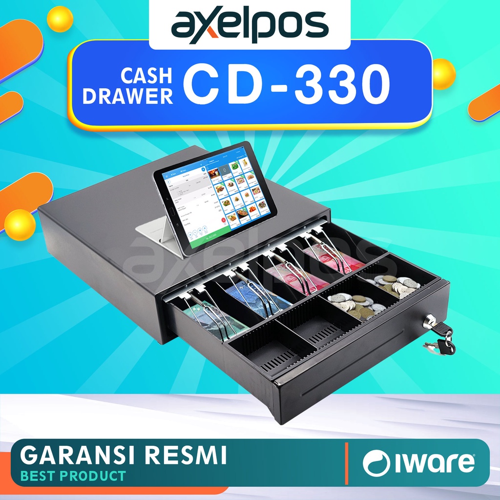 MINI CASH DRAWER LACI UANG KASIR CD-330