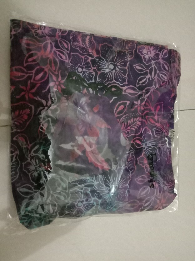 Setelan Batik Cap Smoke Kontemporer Asli Solo | Free Masker Motif Sama | Setelan Gendhis